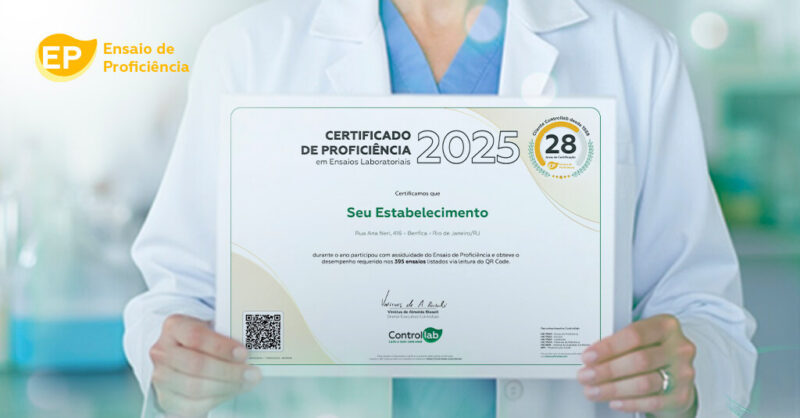 Certificado de Proficiência 2025 evidencia a confiança nos resultados