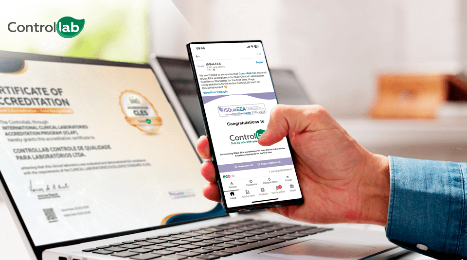 Norma de Excelência da Controllab é certificada pela ISQua, referência mundial em acreditação em saúde