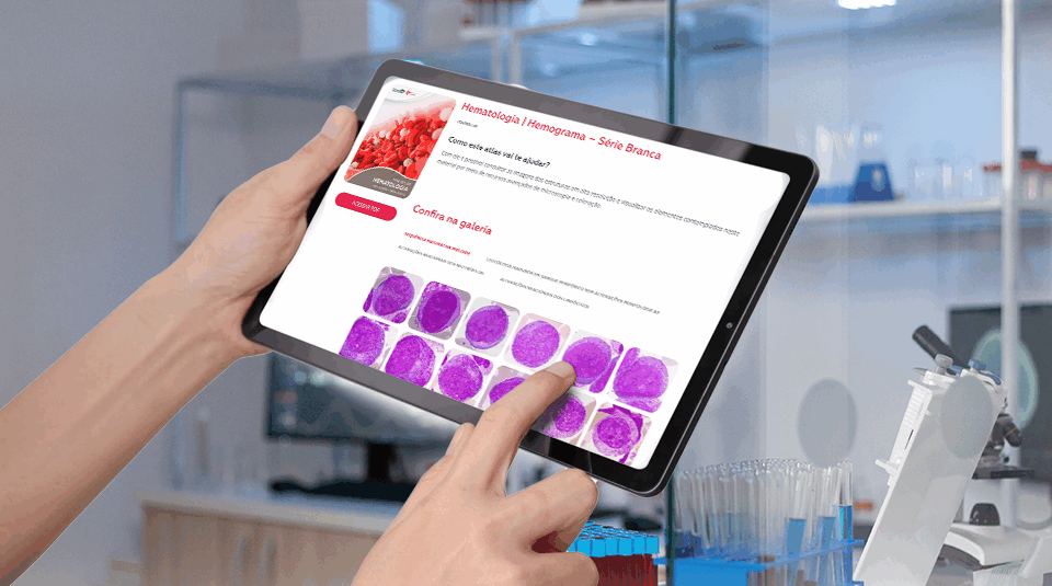 Controllab lança Mini Atlas de Hematologia – Série Branca