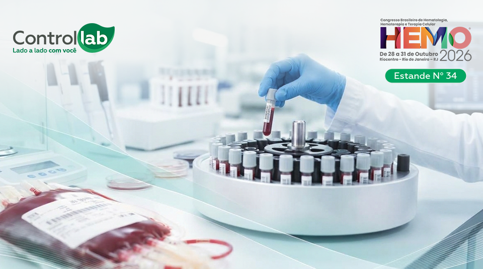 Controllab no HEMO 2026: qualidade analítica em hematologia e hemoterapia