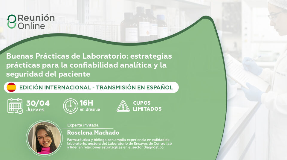 Reunión Online Buenas Prácticas de Laboratorio
