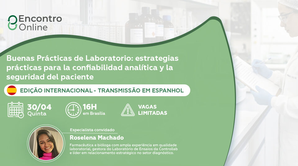Encontro Online Boas Práticas Laboratoriais