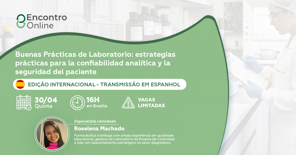 Encontro Online Boas Práticas Laboratoriais