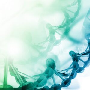 Digital illustration of dna