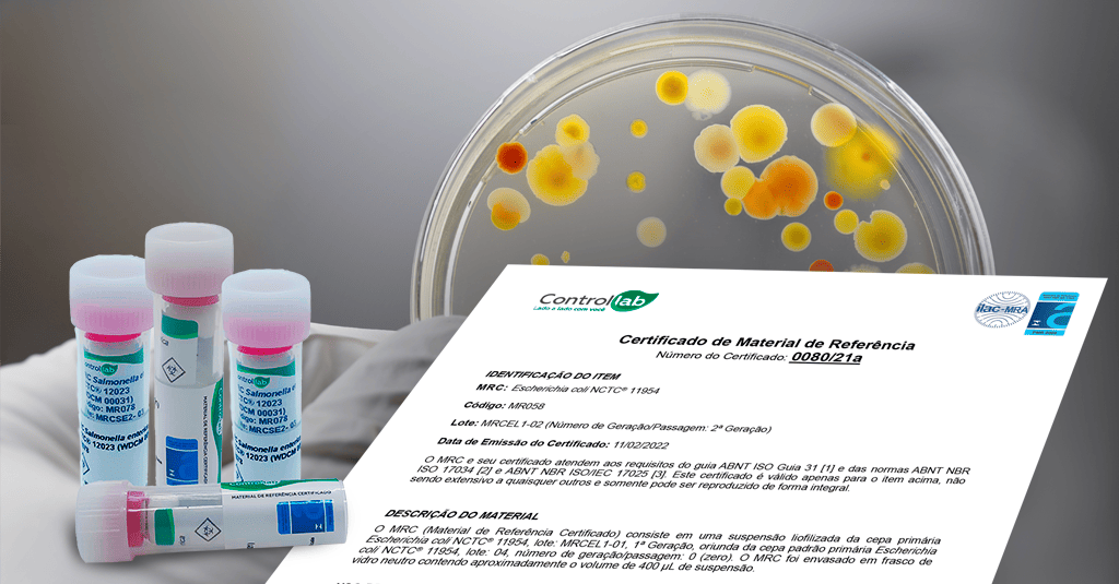 Cepas de Referência Controllab