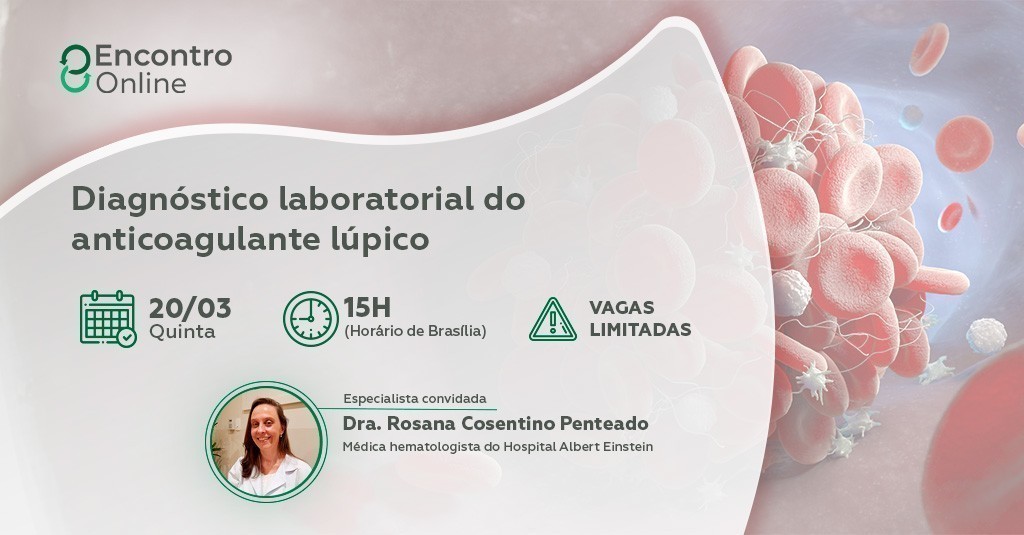 Controllab promove capacitação gratuita sobre anticoagulante lúpico