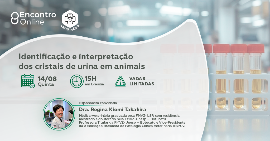 Cristalúria em foco: Controllab promove capacitação em urinálise veterinária